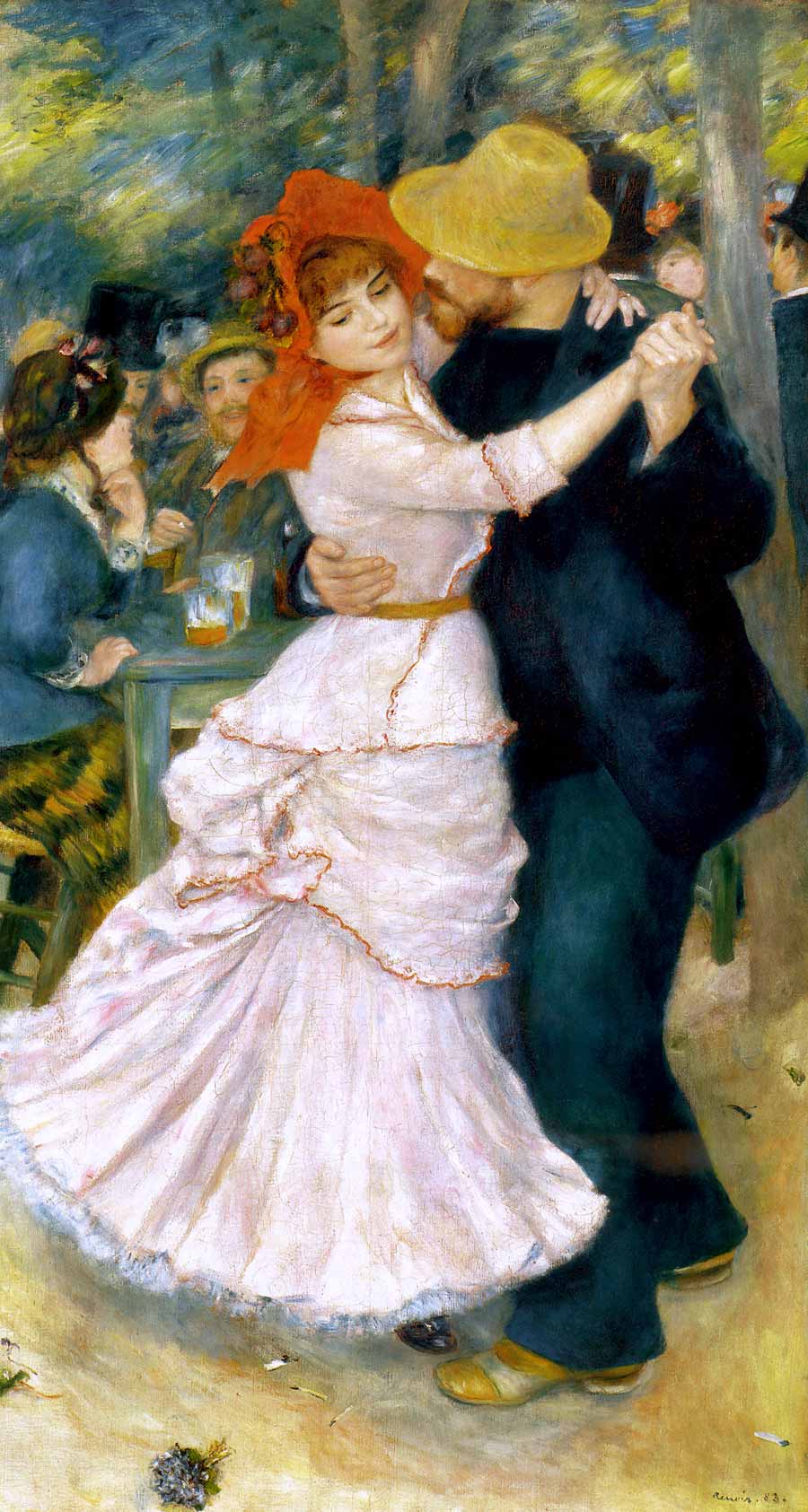 Photo:  Pierre Auguste Renoir,Dance at Bougival, 1883